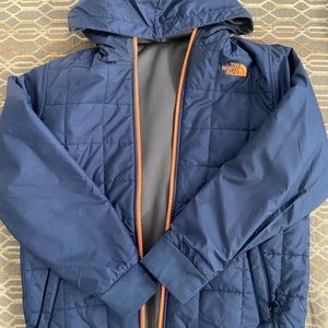 The North Face,  Boys Large reversible jacket.